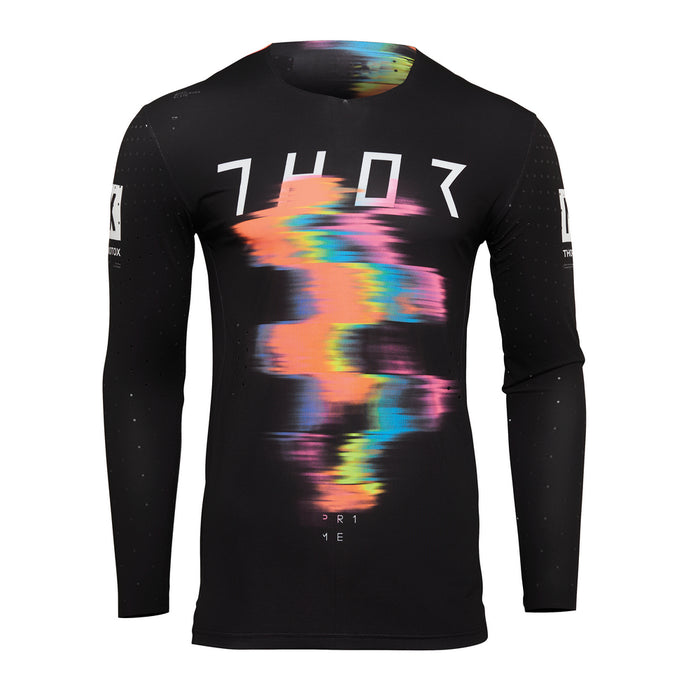 THOR MX JERSEY S22 PRIME THEORY BLACK/MULTI SIZE SMALL