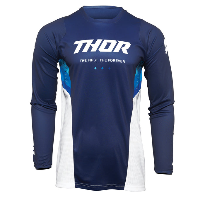 THOR MX JERSEY S22 PULSE REACT NAVY/WHITE SIZE SMALL