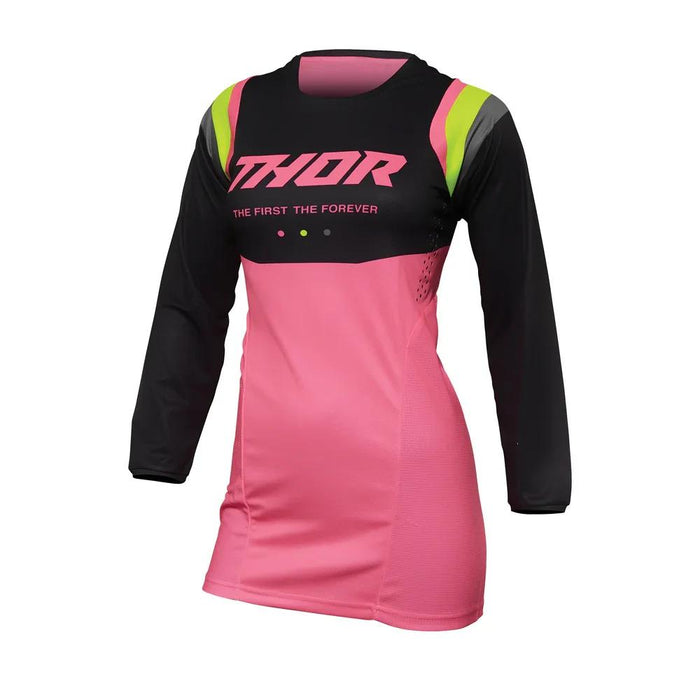 THOR MX JERSEY S22 PULSE WOMEN REV CHARCOAL/FLO.PINK SIZE SMALL - LX2001 - Homewares, Outdoor, Phone Accessories, Cases, Speakers, Headphones + More -