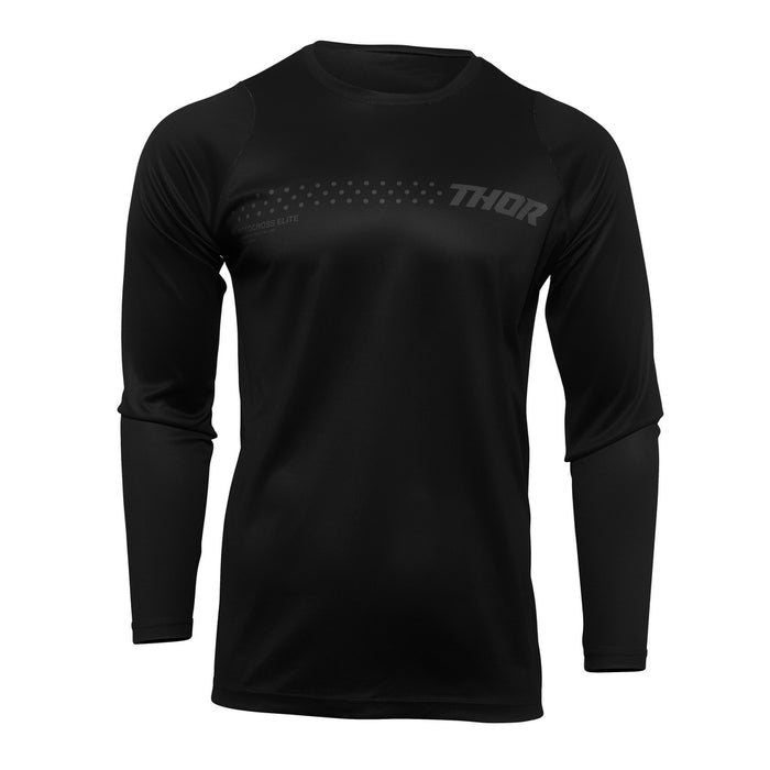 THOR MX JERSEY S22 SECTOR YOUTH MINIMAL BLACK XS