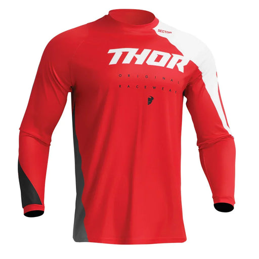 Jersey S23 Thor Mx Sector Edge Red/White Xs - LX2001 - Homewares, Outdoor, Phone Accessories, Cases, Speakers, Headphones + More -
