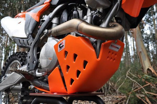 SKID PLATE CROSSPRO EC DTC ENDURO PLASTIC KTM HUSQVARNA ORANGE - LX2001 - Homewares, Outdoor, Phone Accessories, Cases, Speakers, Headphones + More -