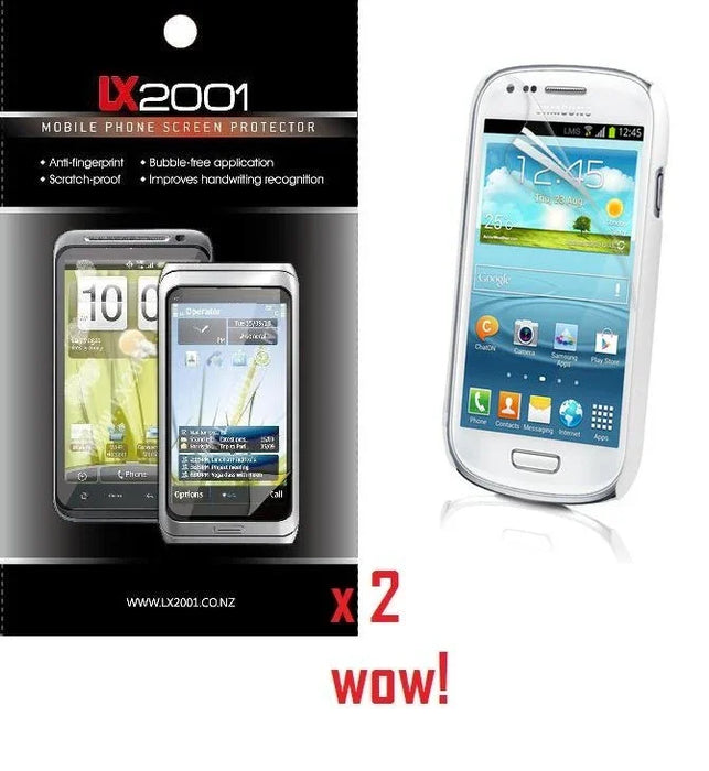 Samsung Galaxy S3 mini I8190 Leather + Gel Case Screen Protector - LX2001 - Homewares, Outdoor, Phone Accessories, Cases, Speakers, Headphones + More -