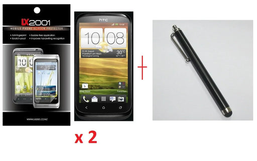 HTC Desire X Screen Protector + Stylus - LX2001 - Homewares, Outdoor, Phone Accessories, Cases, Speakers, Headphones + More -