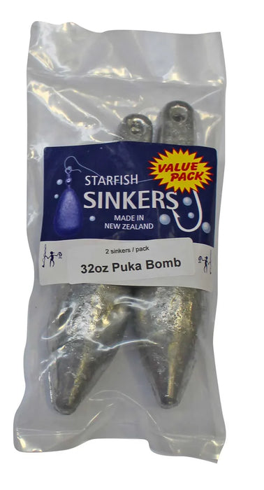 Starfish Puka Reef Sinker Value Pack 32oz (2 per pack) - LX2001 - Homewares, Outdoor, Phone Accessories, Cases, Speakers, Headphones + More -