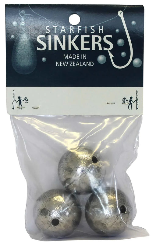 Starfish Ball Sinker Packet 4oz (3 per pack) - LX2001 - Homewares, Outdoor, Phone Accessories, Cases, Speakers, Headphones + More -