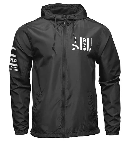 JACKET THOR MX WINDBREAKER RISING BLACK LARGE - LX2001 - Homewares, Outdoor, Phone Accessories, Cases, Speakers, Headphones + More -