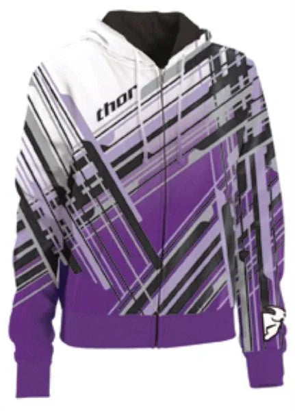 HOODY ZIP THOR STIX WOMENS PURPLE XL - LX2001 - Homewares, Outdoor, Phone Accessories, Cases, Speakers, Headphones + More -