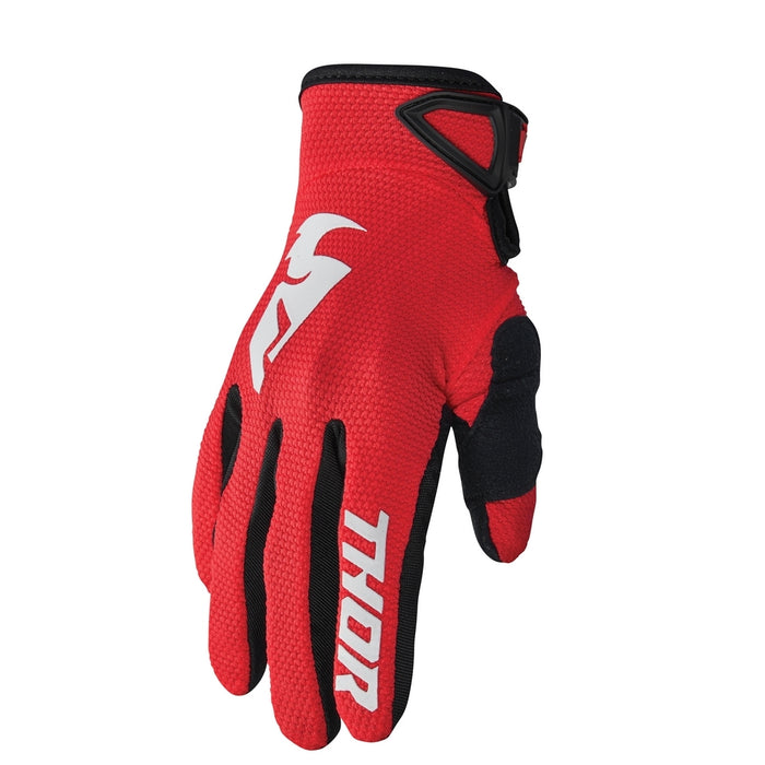 Glove S23 Thor Mx Sector Red/White Medium