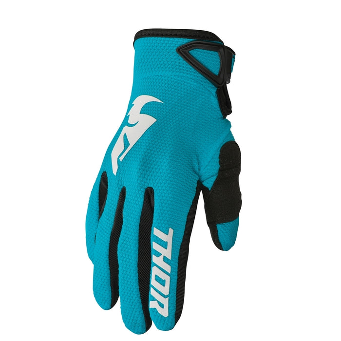 Glove S23 Thor Mx Sector Women Aqua/White Medium