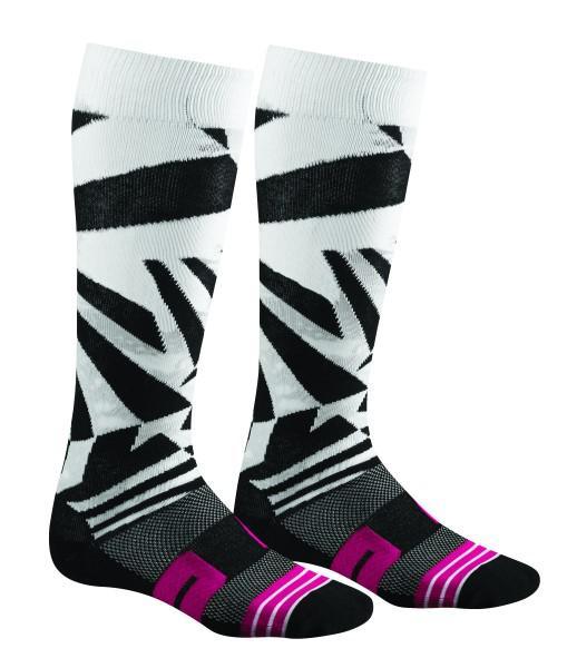 SOCKS S17 MOTO KNIT DAZZ WHITE BLACK PINK THOR 10-13 - LX2001 - Homewares, Outdoor, Phone Accessories, Cases, Speakers, Headphones + More -