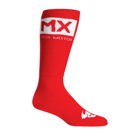 THOR MX SOCKS S22 RED/WHITE SIZE 10-13 - LX2001 - Homewares, Outdoor, Phone Accessories, Cases, Speakers, Headphones + More -