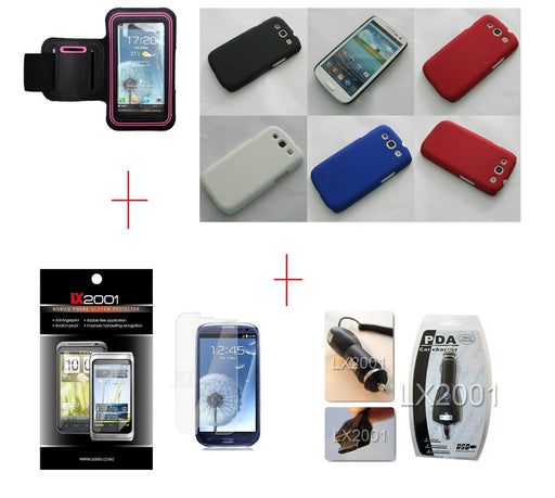 Samsung Galaxy S3 i9300 Hard Case BLUE RED
