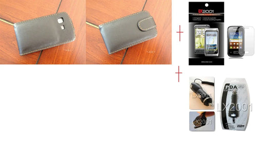 Samsung Galaxy Pocket S5300 Leather Car Charger - LX2001 - Homewares, Outdoor, Phone Accessories, Cases, Speakers, Headphones + More -