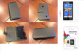 Nokia Lumia 520 Leather Case SP 4GB MicroSD Card