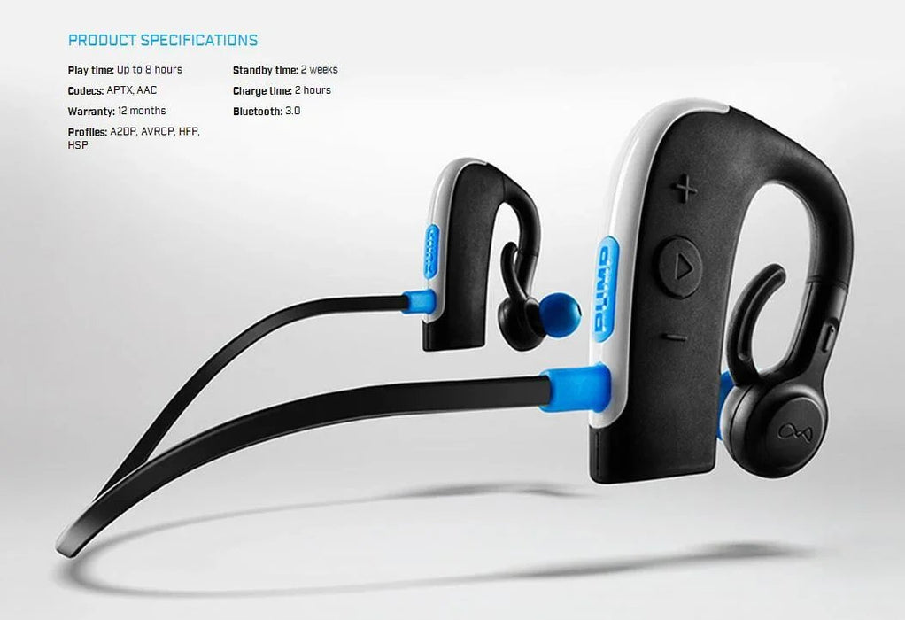 BlueAnt Pump Waterproof Wireless HD Sportbuds - LX2001 - Homewares, Outdoor, Phone Accessories, Cases, Speakers, Headphones + More -