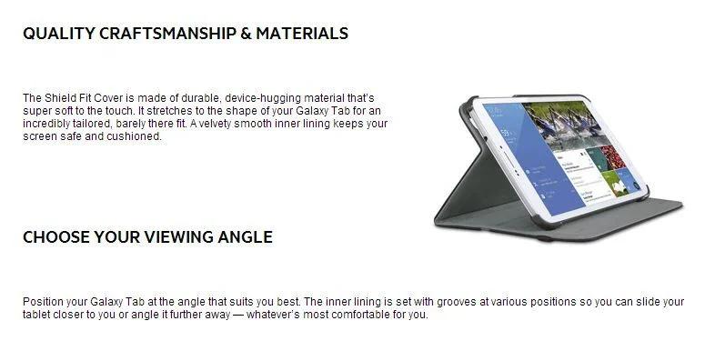 Samsung Galaxy Tab 4 8.0 Case MicroSD USB Combo - LX2001 - Homewares, Outdoor, Phone Accessories, Cases, Speakers, Headphones + More -