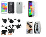 Samsung S5 Case Car Charger Kit Holder GLASS SP - LX2001 - Homewares, Outdoor, Phone Accessories, Cases, Speakers, Headphones + More -