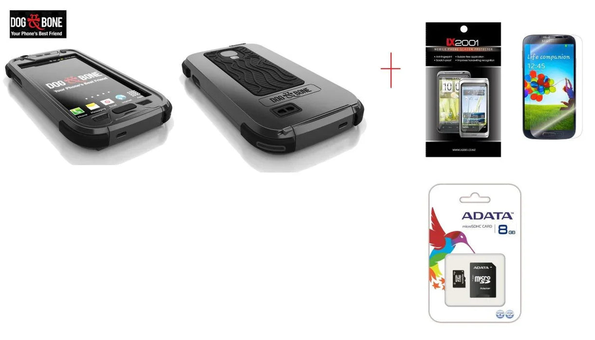 Samsung S4 Waterproof Case + 8GB MicroSD Card - LX2001 - Homewares, Outdoor, Phone Accessories, Cases, Speakers, Headphones + More -