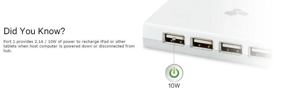 Kanex USB 3.0 4 Port Travel Hub USB3HUB4X - LX2001 - Homewares, Outdoor, Phone Accessories, Cases, Speakers, Headphones + More -