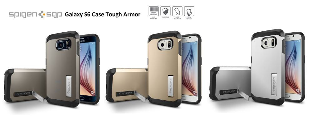 Spigen Samsung Galaxy S6 Tough Armor Case