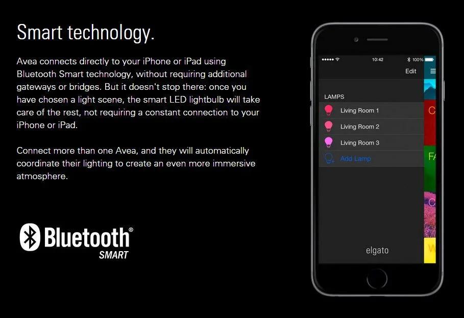 Elgato Avea Mood Light 1SL108101000 - LX2001 - Homewares, Outdoor, Phone Accessories, Cases, Speakers, Headphones + More -