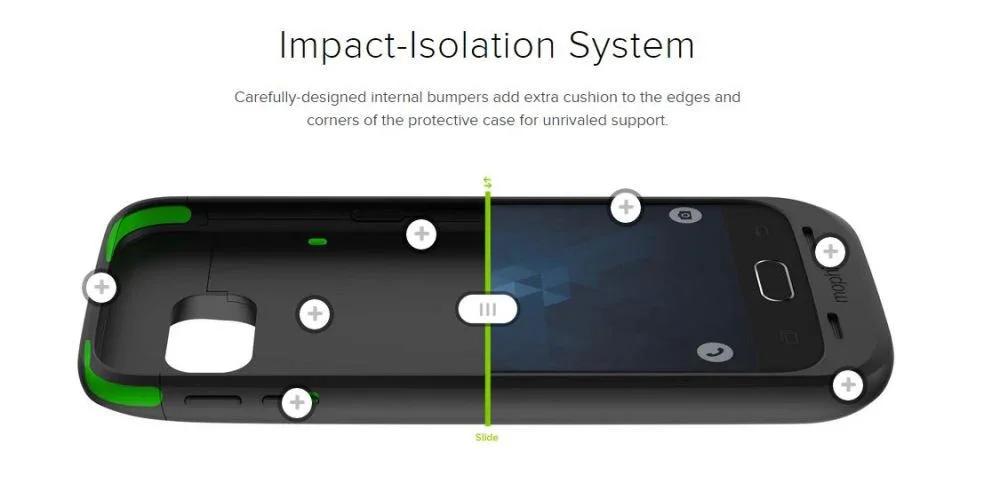 Mophie Juice Pack for Samsung Galaxy S6 - Gold 3206_JP-SGS6-GLD - LX2001 - Homewares, Outdoor, Phone Accessories, Cases, Speakers, Headphones + More -