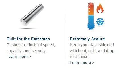 LaCie 128GB XtremKey Flash Stick Drive 9000445 - LX2001 - Homewares, Outdoor, Phone Accessories, Cases, Speakers, Headphones + More -