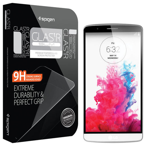 Spigen LG G3 Tempered Glass Screen Protector