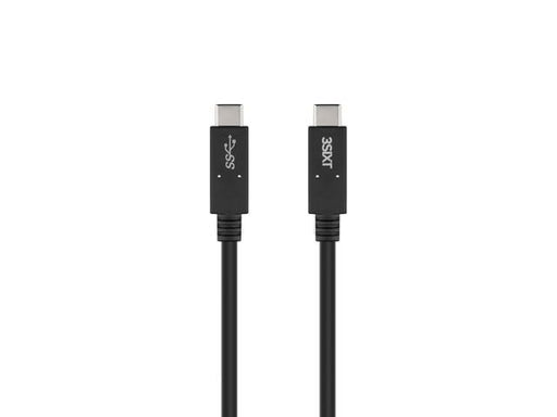 3SIXT Charge & Sync Cable USB-C to USB-C PD 1M - Black 3S-1179 9318018129509