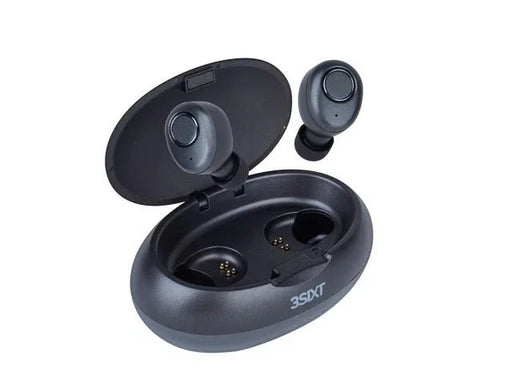 3SIXT Fusion Studio True Wireless Earbuds - Black 3S-1191 9318018129776 - LX2001 - Homewares, Outdoor, Phone Accessories, Cases, Speakers, Headphones + More -