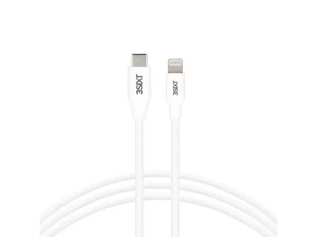 3SIXT USB-C to Lightning Charge & Sync Cable 2M - White 3S-1379 9318018141389 - LX2001 - Homewares, Outdoor, Phone Accessories, Cases, Speakers, Headphones + More -