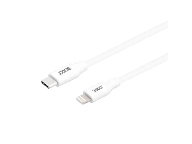 3SIXT USB-C to Lightning Charge & Sync Cable 2M - White 3S-1379 9318018141389 - LX2001 - Homewares, Outdoor, Phone Accessories, Cases, Speakers, Headphones + More -