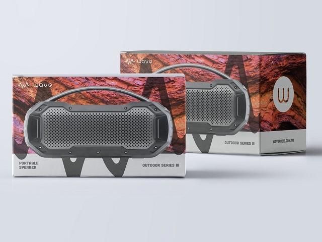 3SIXT Wave Wireless Bluetooth Portable Speaker - Outdoor Series III 3S-1862 9318018148418 - LX2001 - Homewares, Outdoor, Phone Accessories, Cases, Speakers, Headphones + More -