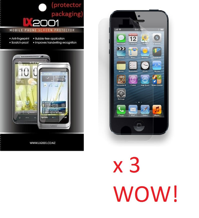 iPhone 5 LCD Screen Protector x 3