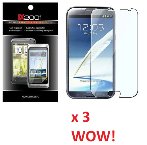 Samsung Galaxy Note II 2 N7100 Screen Protector - LX2001 - Homewares, Outdoor, Phone Accessories, Cases, Speakers, Headphones + More -