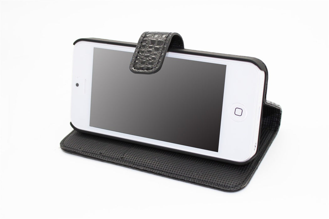 Iphone 5 Crocodile Leather + Car Charger + Holder