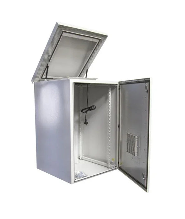 DYNAMIX 18RU Vented Outdoor Wall Mount Cabinet. Ext Dims 611x625x915 IP45 rated. - LX2001 - Homewares, Outdoor, Phone Accessories, Cases, Speakers, Headphones + More -