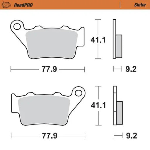 Brake Pads Rear Moto Master Sintered For Aprilia Bmw Honda Husqvarna Ktm Triumph - LX2001 - Homewares, Outdoor, Phone Accessories, Cases, Speakers, Headphones + More -