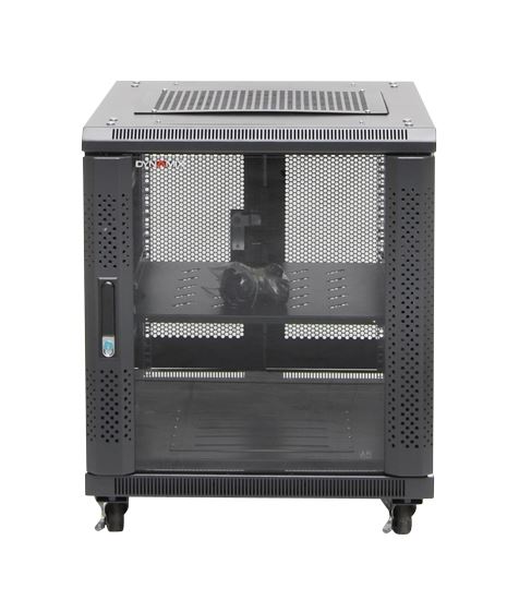 DYNAMIX 12RU Server Cabinet 700mm deep (600 x 700 x 743mm). Incl. 1x Fixed Shelf