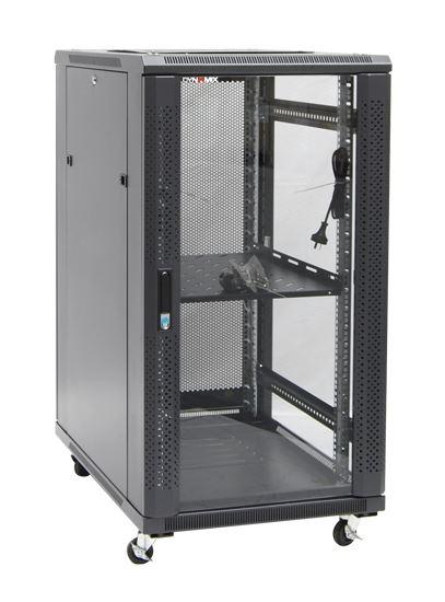DYNAMIX 22RU Server Cabinet 1000mm Deep (600 x 1000 x 1190mm). Incl. 1 x Fixed S - LX2001 - Homewares, Outdoor, Phone Accessories, Cases, Speakers, Headphones + More -