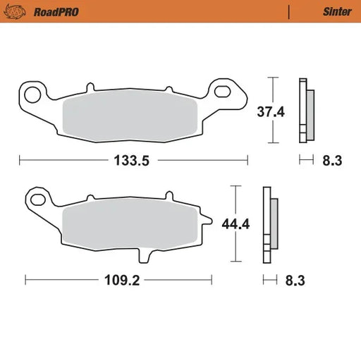 BRAKE PADS FRONT MOTO MASTER PRO SINTERED KAWASAKI SUZUKI - LX2001 - Homewares, Outdoor, Phone Accessories, Cases, Speakers, Headphones + More -