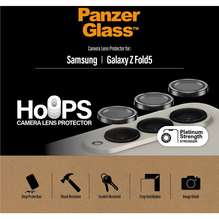 PanzerGlass Optical Hoop Rings Lens Protector Samsung Galaxy Z Fold5 Fold 5 - LX2001 - Homewares, Outdoor, Phone Accessories, Cases, Speakers, Headphones + More -