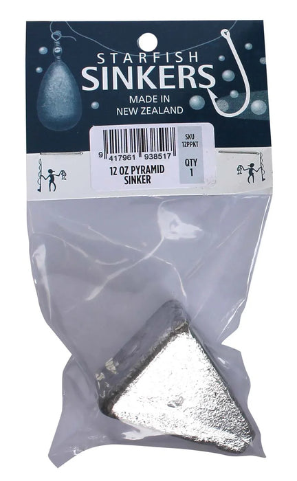 Starfish Pyramid Sinker Packet 12oz (1 per pack) - MTO - LX2001 - Homewares, Outdoor, Phone Accessories, Cases, Speakers, Headphones + More -