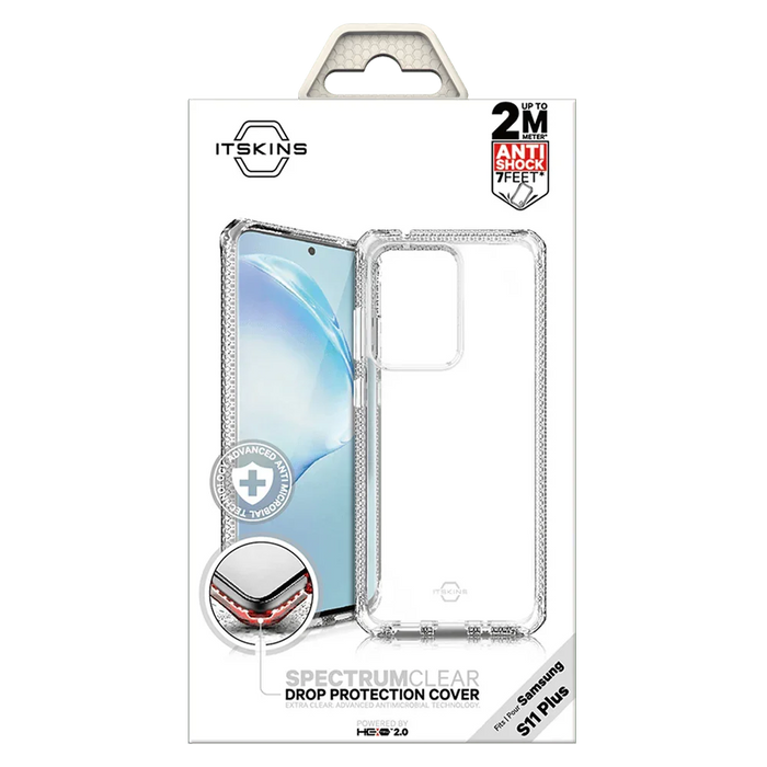 ITSKINS Samsung Galaxy S20 Ultra 6.9" SPECTRUM CLEAR Case - Transparent 4894465501198 - LX2001 - Homewares, Outdoor, Phone Accessories, Cases, Speakers, Headphones + More -