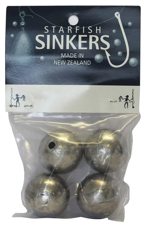 Starfish Ball Sinker Packet 3oz (4 per pack) - LX2001 - Homewares, Outdoor, Phone Accessories, Cases, Speakers, Headphones + More -