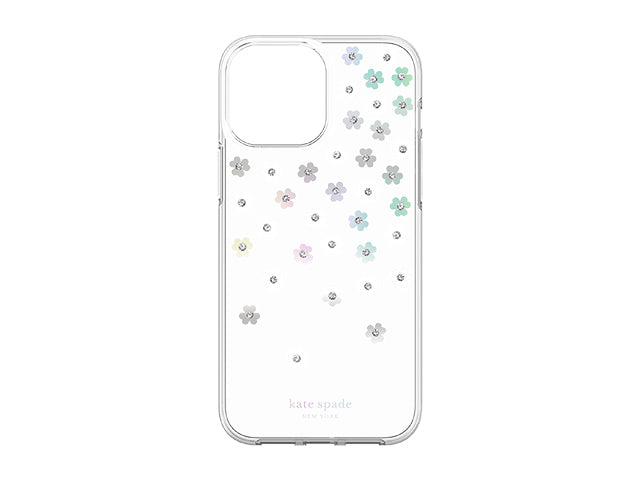 Kate Spade Apple iPhone 13 Pro Max 6.7" Protective Hardshell Case - Scattered Flowers KSIPH-189-SFIRC 191058137883