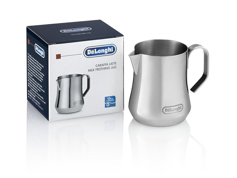 DeLonghi 350ml Polished Stainless Steel Milk Frothing Jug