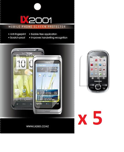 Samsung Galaxy 550 i5503T Screen Protector x 5