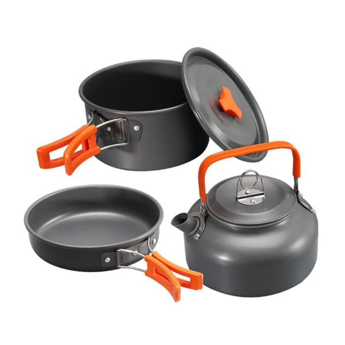 Camping Cook Set - 3pce - LX2001 - Homewares, Outdoor, Phone Accessories, Cases, Speakers, Headphones + More -
